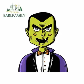 

EARLFAMILY 13cm x 11cm for Scarlet Vampire with Bow Anime Car Stickers Vinyl JDM Bumper Trunk Truck Graphics Car Accessories
