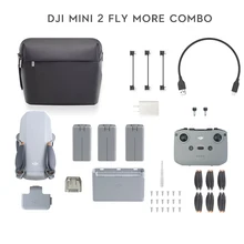 Dji mini 2 zangão/mini 2 fly mais combinado com 4k zoom câmera 10km distância de transmissão mavic mini 2 novo original em estoque