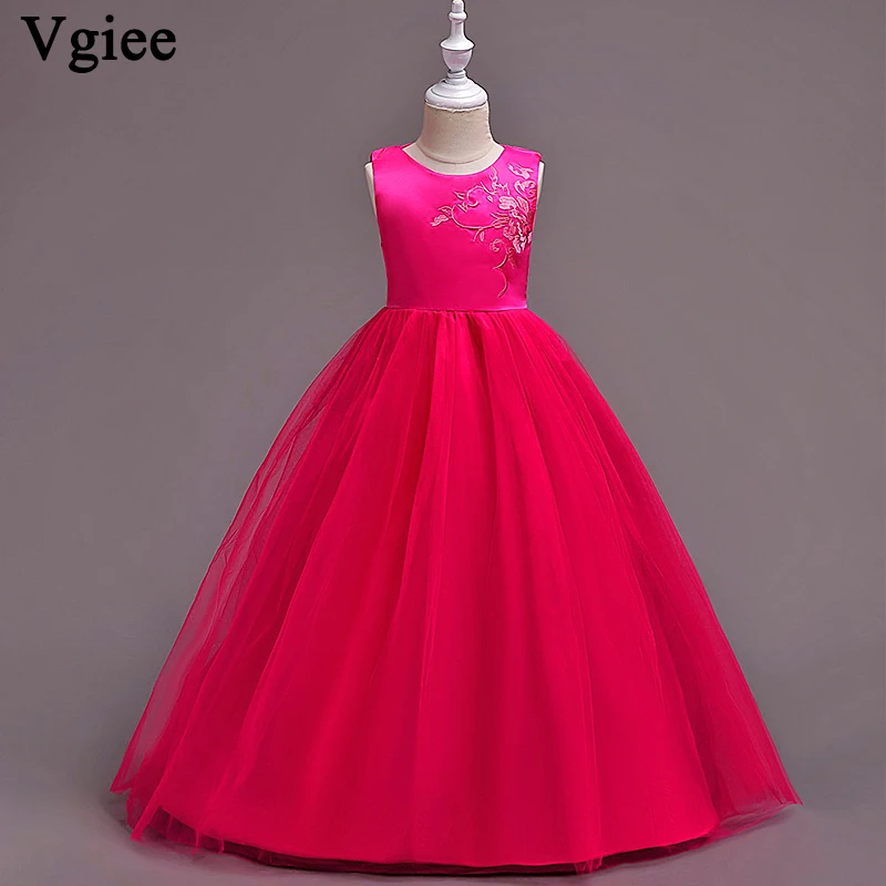 

Vgiee Kids Dresses for Girls Christmas Party Princess Party Dresses Outfits for Weddings 2019 Children Dress CC064