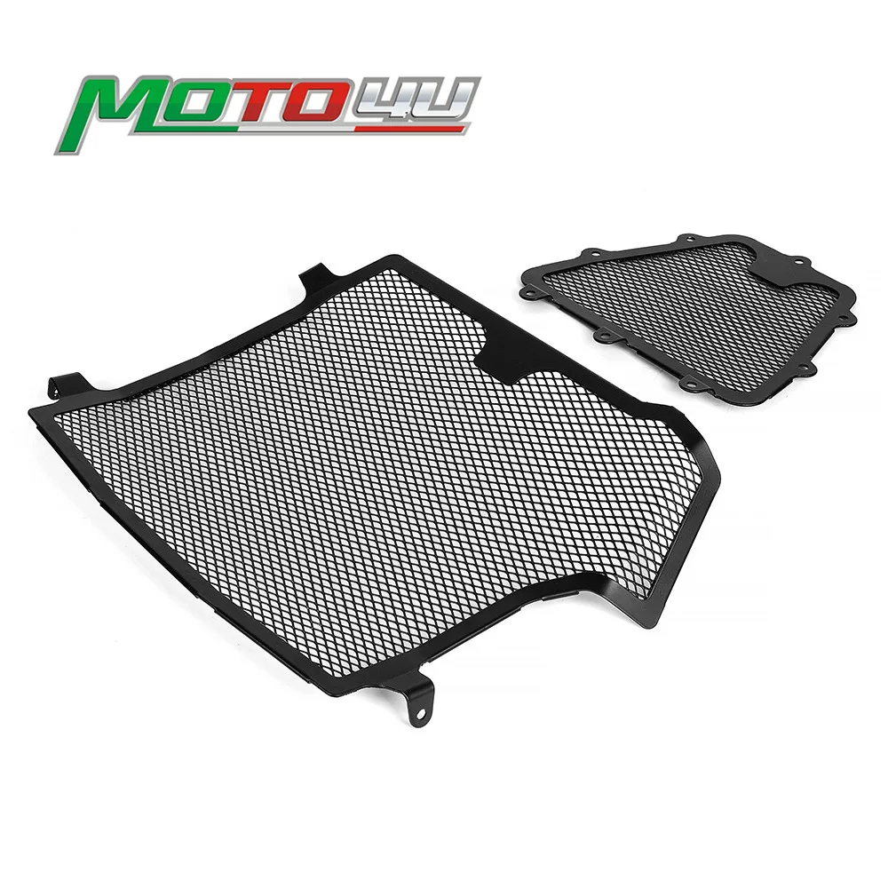 

New Aluminum Radiator Grille Guard Cover Protector Black Motorcycle Parts For DUCATI X-DIAVEL X Diavel 2016 2017