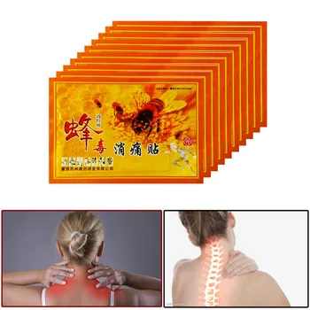 

10pcs Aching Pain Relief Herbal plasters Fatigue Muscle Relieving Patches Knee Injury Arthritis Health Care Product