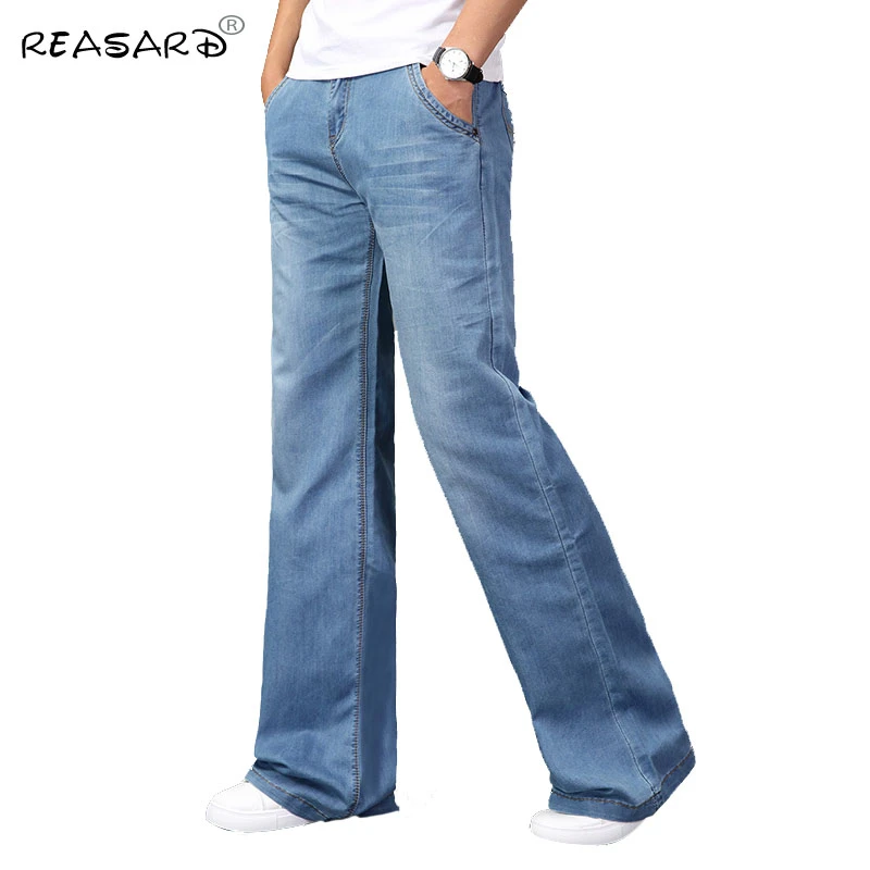Mens flared jeans 2019 Clearance
