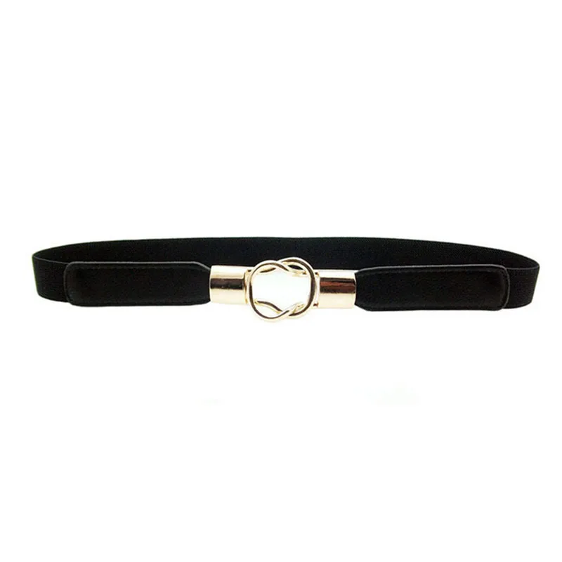 Корсетный пояс для женщин, платья в стиле ретро, Эластичный пояс с металлической пряжкой, обтягивающий пояс, 1 дюйм, широкая застежка, ремни для платья femme