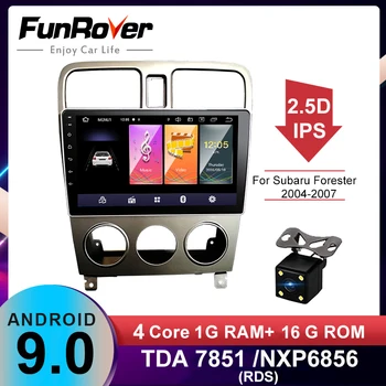 

FUNROVER IPS+2.5D For Subaru Forester 2004-07 2din android10 Car Radio Multimedia Player autoradio Navigation GPS 2G+32G no dvd