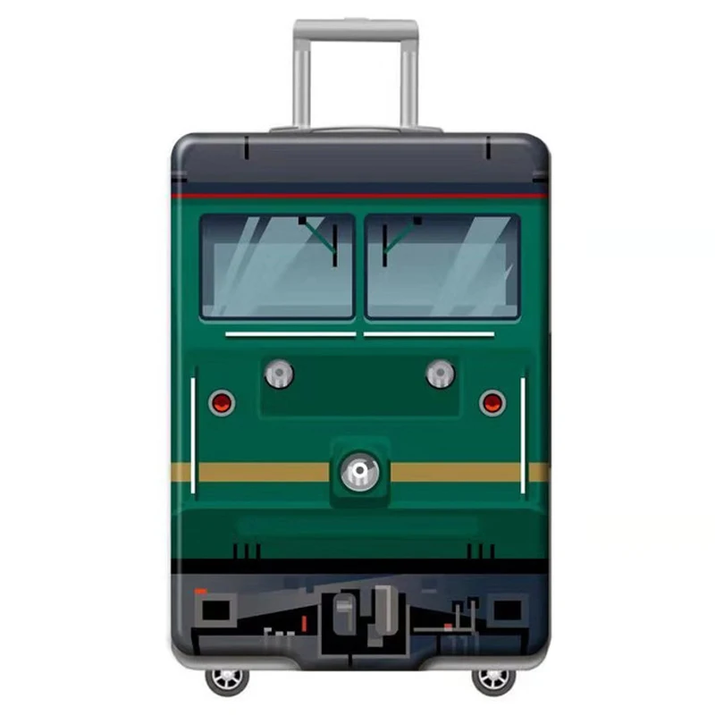 Дорожный чемодан на колесиках чехол для 18-32 дюймов багажные Чехлы аксессуары для путешествий мультяшный узор багаж Эластичный Защитный чехол - Цвет: H3