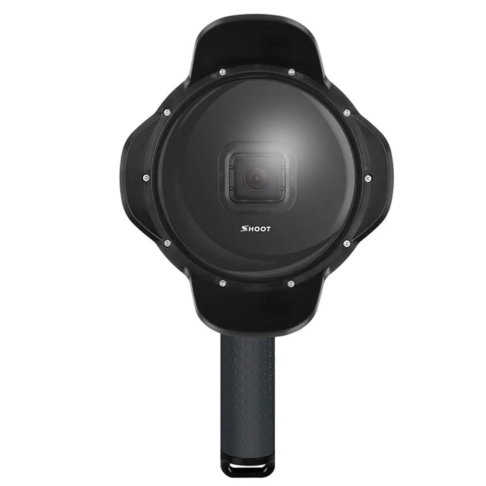Lens Cover Durable Accessories Dome Port Underwater Photography Waterproof Housing Trigger Detachable Diving For GoPro Hero 6