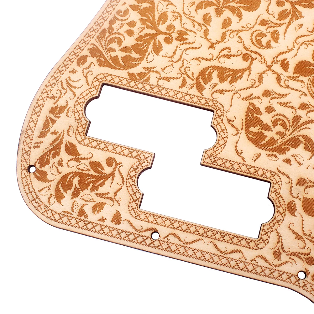 Гитара Pickguard практичный деревянный легкий прочный цветочный узор Гитара Pickguard гитарные части для друзей семьи любовника