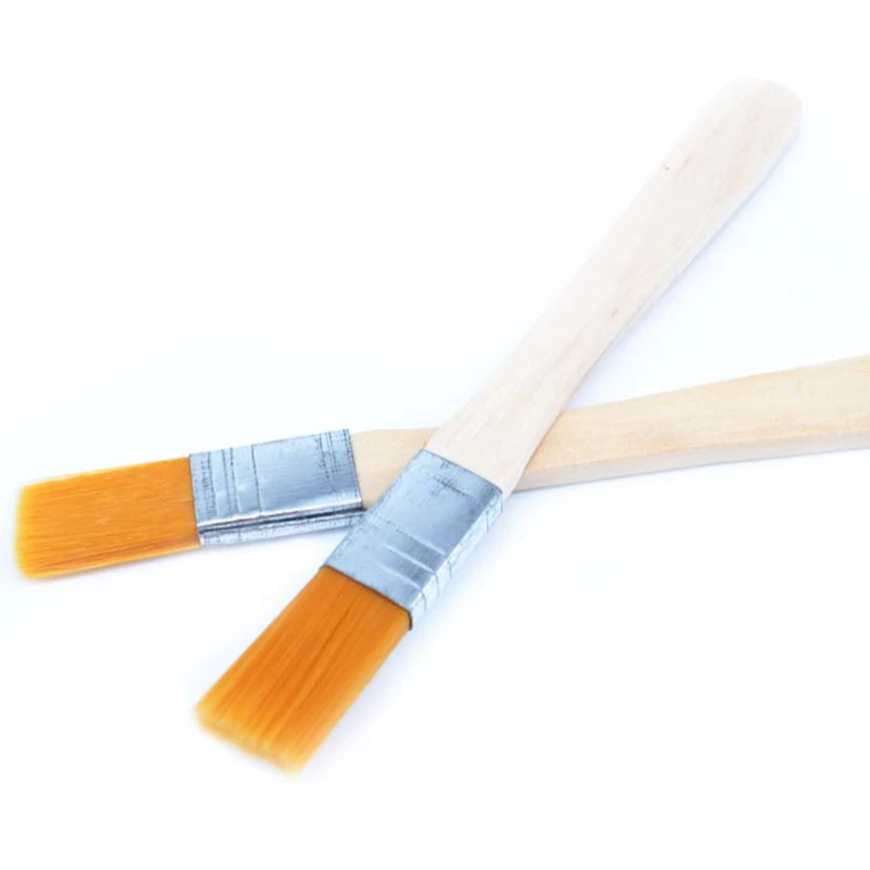 50pcs/lots soft brush dust with wooden handle mobile phone tablet computer maintenance cleaning tools