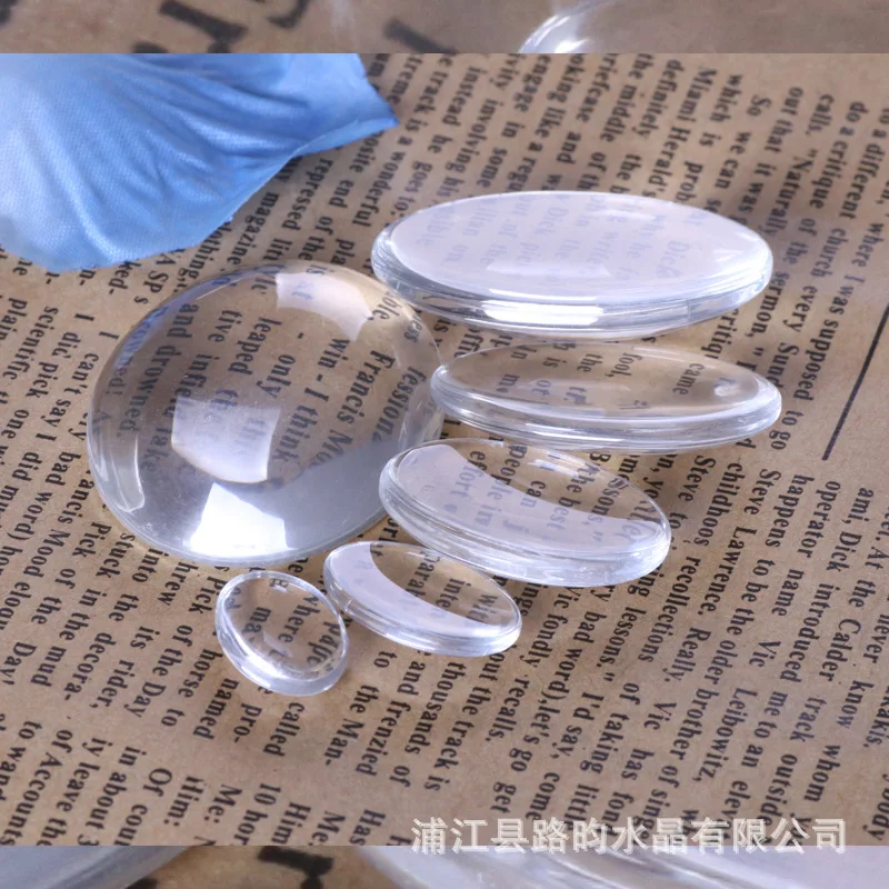 Стиль эллипса прозрачный белый Embryo время каменное стекло заплатка DIY патч аксессуары производители настраиваемые