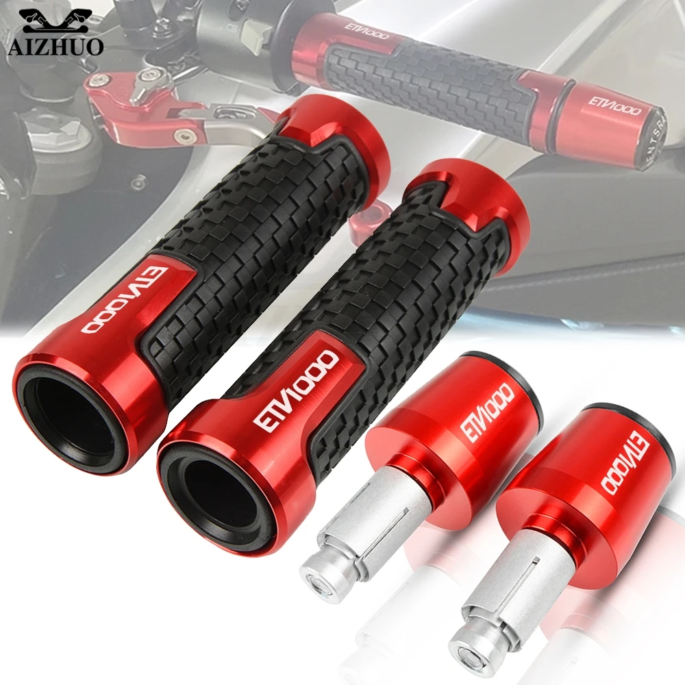 7/8 &quot22 мм мотоциклетные ручки рукоятка Кепки конец Вилки для Aprilia ONORD ETV1000 2002-2007 2004