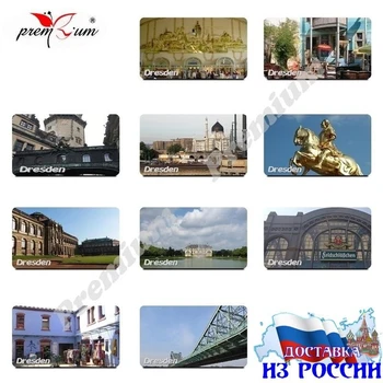 

Fridge magnet stiker Dresden Дрезден, Германия туристический Магнит на холодильник размером 40x70 мм.
