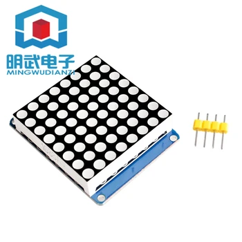 

1.2 inch 8X8 8*8LED dot matrix screen module red with I2C interface with driver chip