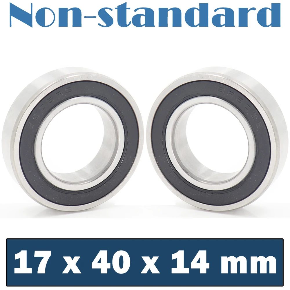 

174014 Non-standard Ball Bearings ( 2 PCS ) Inner Diameter 17 mm Non Standard Bearing 17*40*14 mm