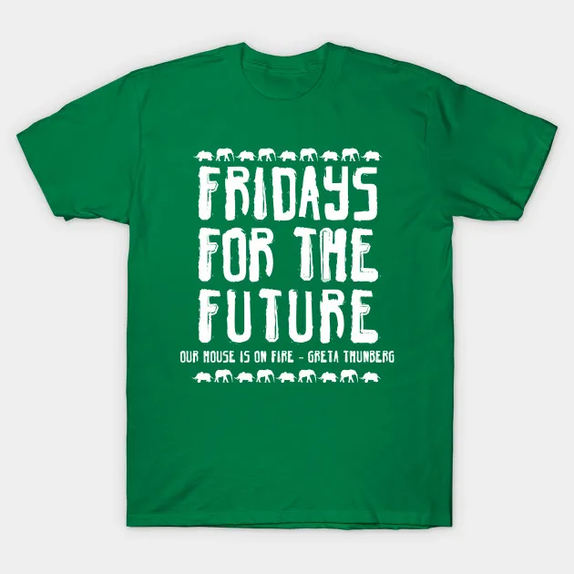 Мужская футболка на Fridays for Future Skolstrejk Foer Klimatet Greta Thunberg для женщин и мужчин | одежда