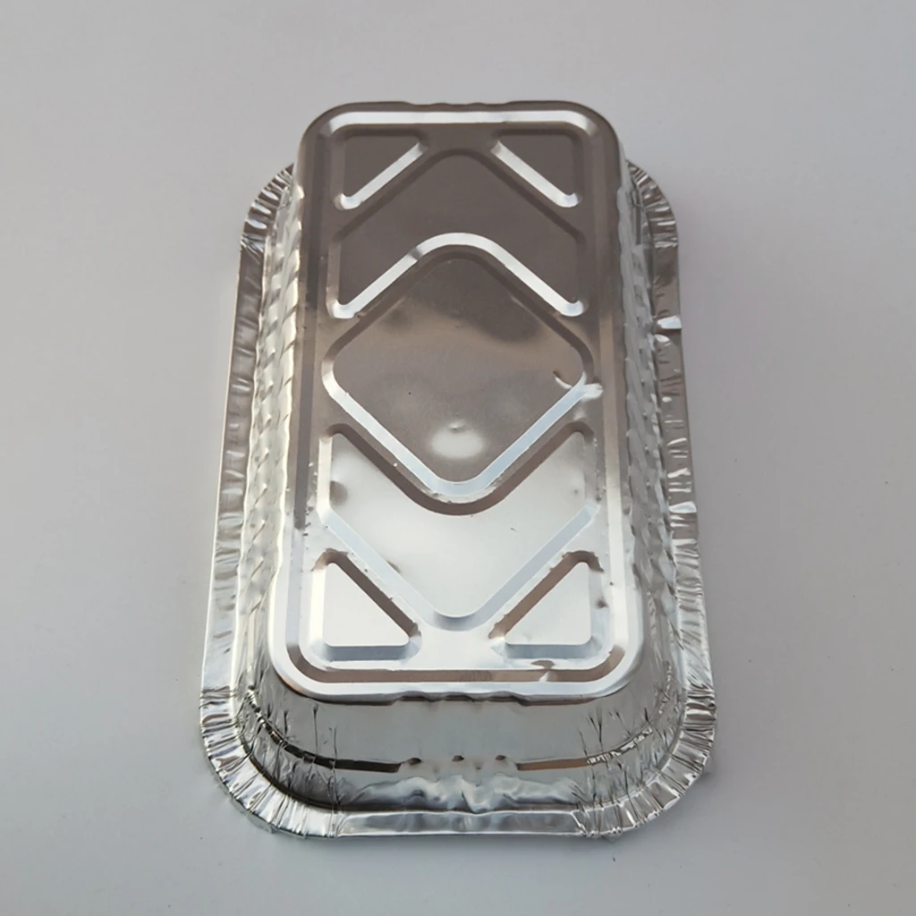 40Pieces Disposable Aluminum Foil Grill Drip Pans for BBQ Weber Grills 700ml