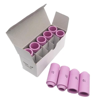 

10Pcs Protective Nozzle Simple Argon Arc Welding Tig Welding Professional Nozzles Components for Welding Torch WP-18 WP-17 WP-26