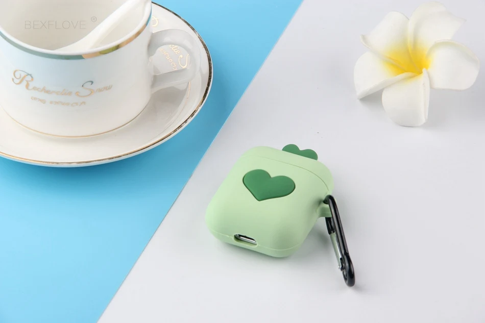 Чехол для наушников для Airpods, чехол с милым мультяшным котом и Мышкой, чехол для наушников для Apple Air pods 2 Earpods 3D Bear, аксессуары для наушников