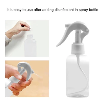 

30ml 50ml 100ml Empty Plastic Spray Bottles Pump Sprayer Detachable Spray Refillable Bottle Portable Repackaging Small Bottle