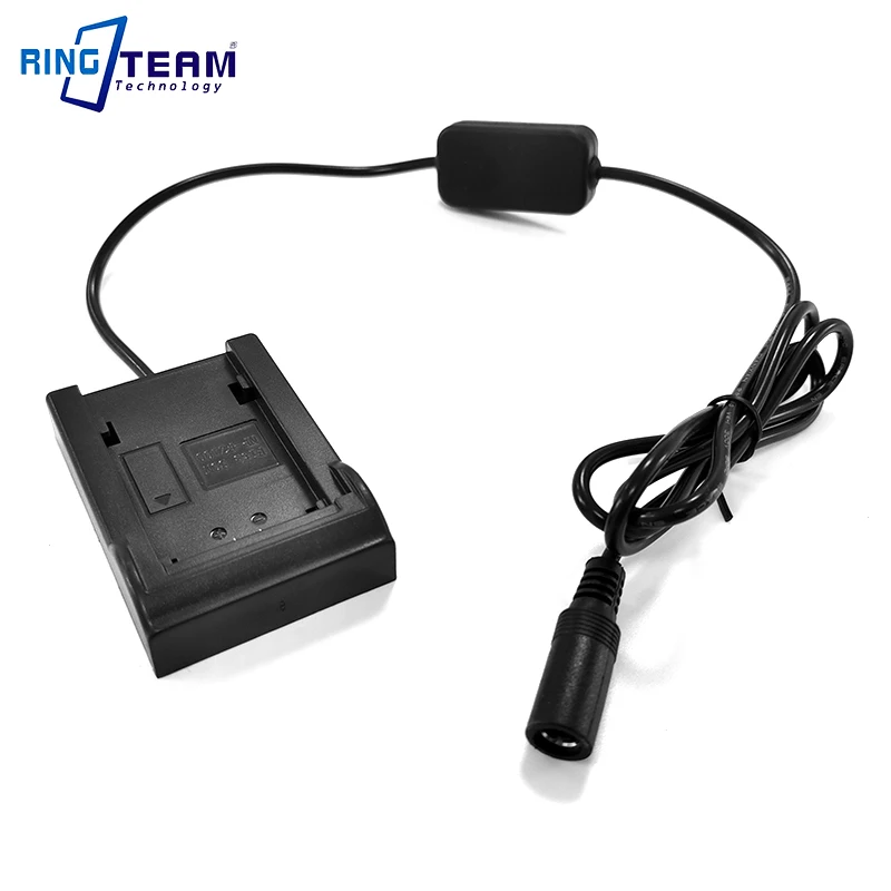 

NP-FZ100 FZ100 Battery Holder Adapter Charger Plate DC 5.5*2.1mm Female Connector for Monitor Light Lamp Camera
