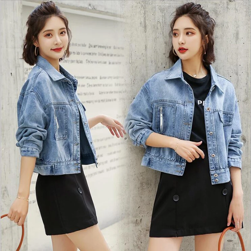 short jeans jacket for girl