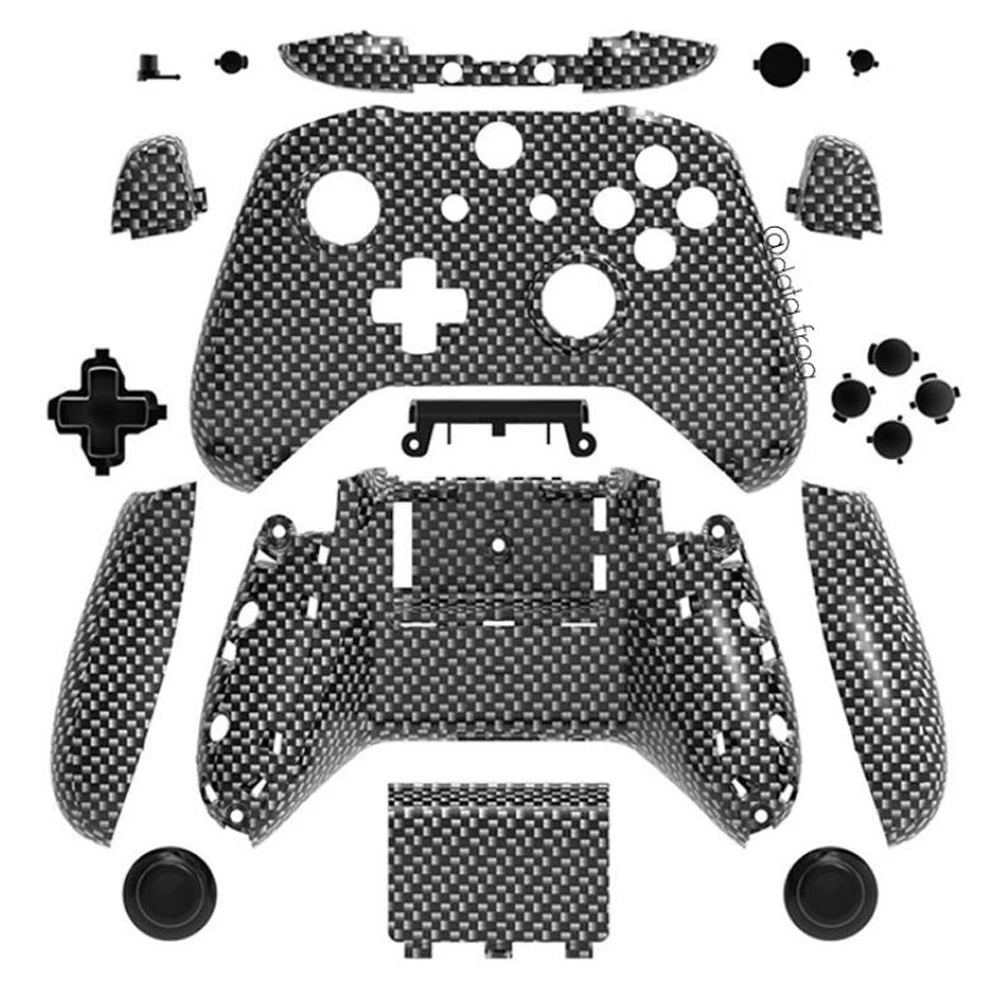 WUIYBN X коробка одна тонкая ручка кнопка запасной чехол для microsoft X box один тонкий контроллер - Цвет: Серый