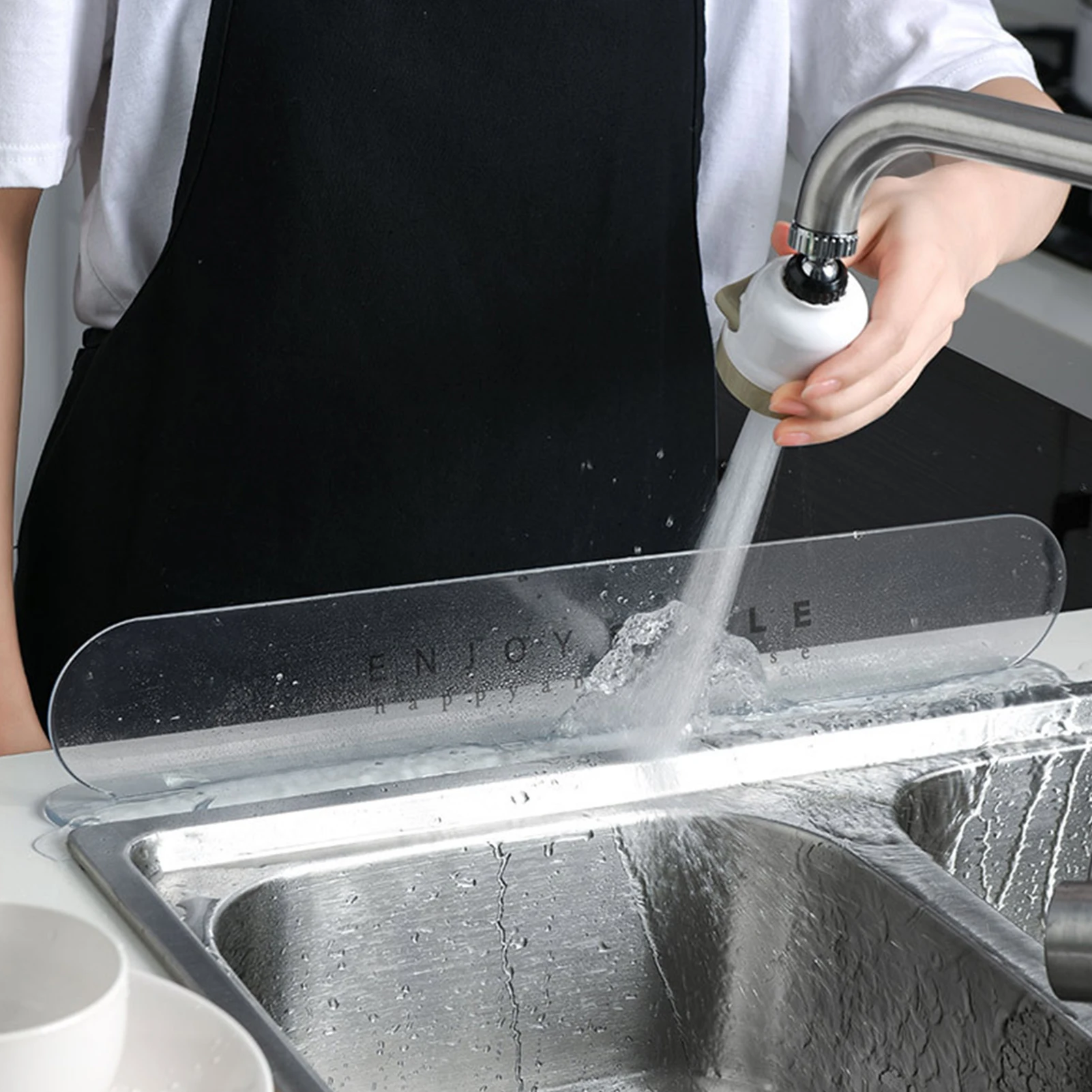 Sink Water Guard Household Baffle Board Anti-Splash Water Guard For Bathroom Home Kitchen Prevent Splashing Tool Basin