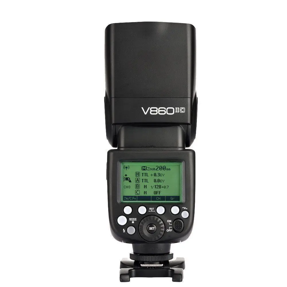 Godox V860II флэш-памяти Li-Батарея E-TTL вспышка для фотокамер Speedlite HSS 1/8000s Bateria Камера