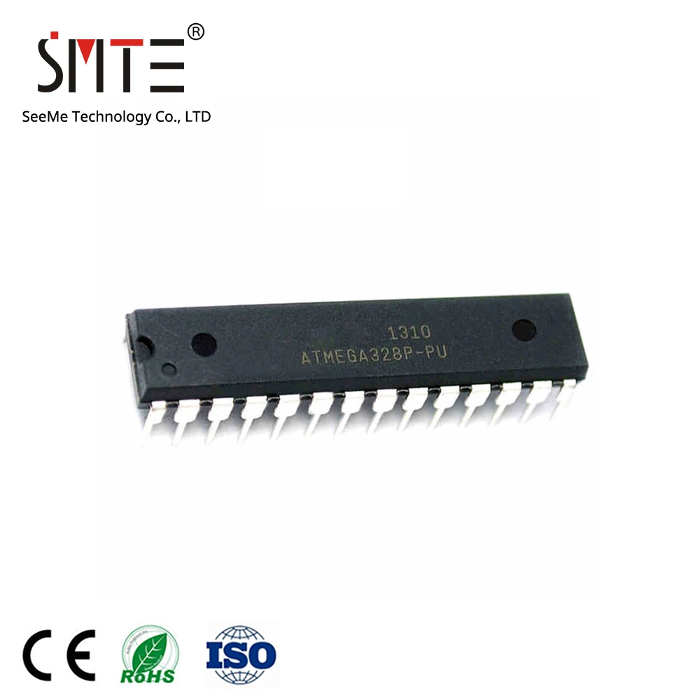 

10pcs/lot ATMEGA328P-PU ATMEGA328P ATMEGA328 ATMEGA328PB-AU ATMEGA328P-AU ATMEGA328P-U DIP-28 Microcontroller IC 20MHz FLASH
