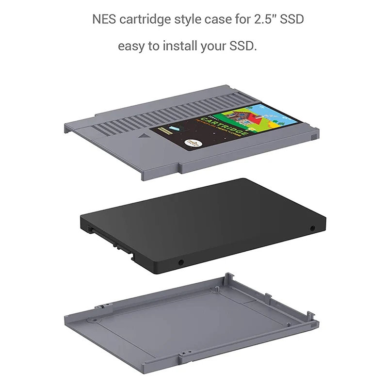 Чехол RETROFLAG для NESPi 4 с картриджем SSD USB C охлаждающим вентилятором адаптера Raspberry Pi