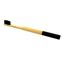 Новая зубная щетка из чистого бамбука, натуральный очиститель зубов, Экологически чистая, для взрослых, средняя, SCI88