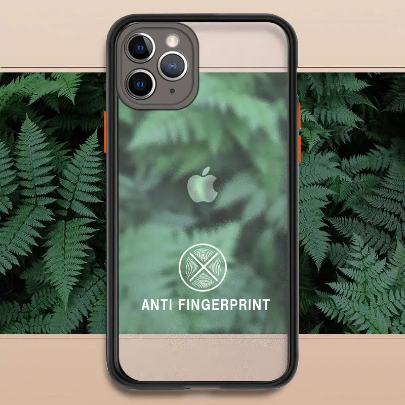 Luxury Matte Transparent Phone Cases For iPhone 11 Pro XS Max X XR 8 7 6 6S Plus SE 2020 Camera Protection Shockproof Hard Cover Luxury Matte Transparent Phone Cases For iPhone 11 Pro XS Max X XR 8 7 6 6S Plus SE 2020 Camera Protection Shockproof Hard Cover