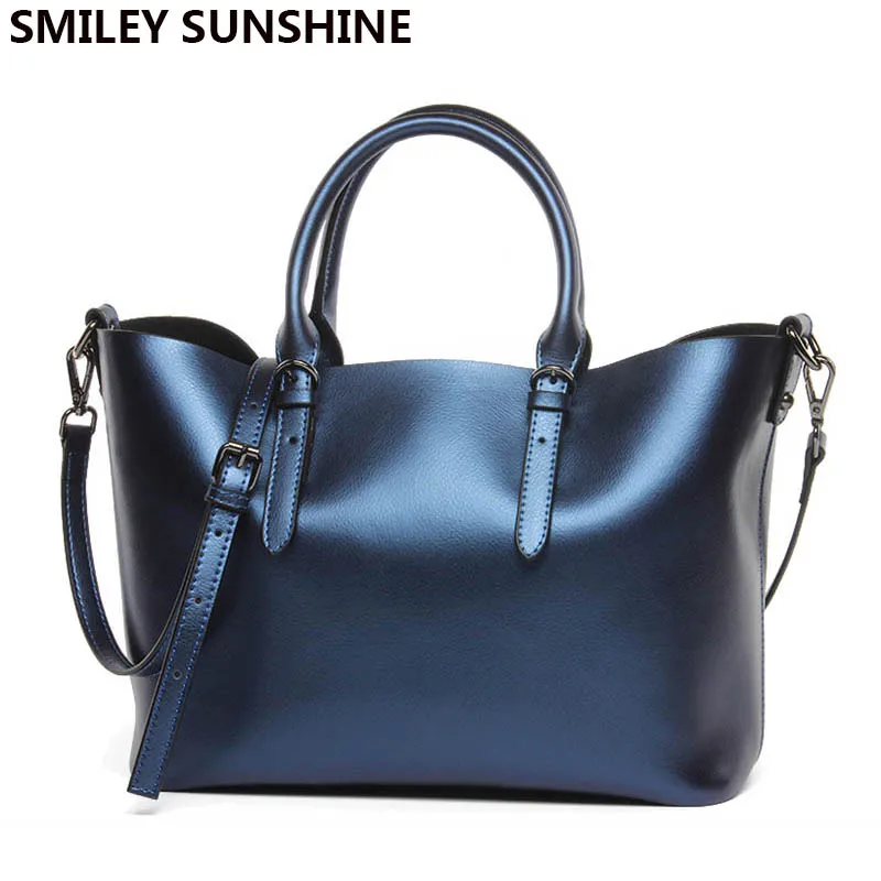 SMILEY SUNSHINE, натуральная кожа, женские сумки через плечо, высокое качество, женские большие женские кожаные сумки, ручные сумки для женщин