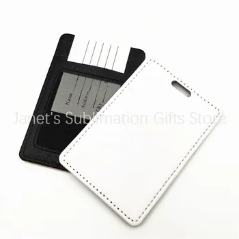 

Sublimation Card Slot Luggage tags Blank Baggage Tag Personalised name tag For Heating Transfer