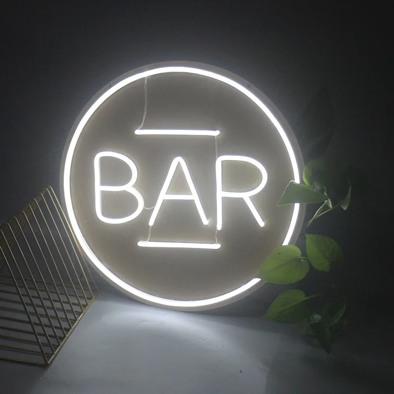 Выполненные на заказ неоновые Led вывеска пивной бар декоративный буквы для бара