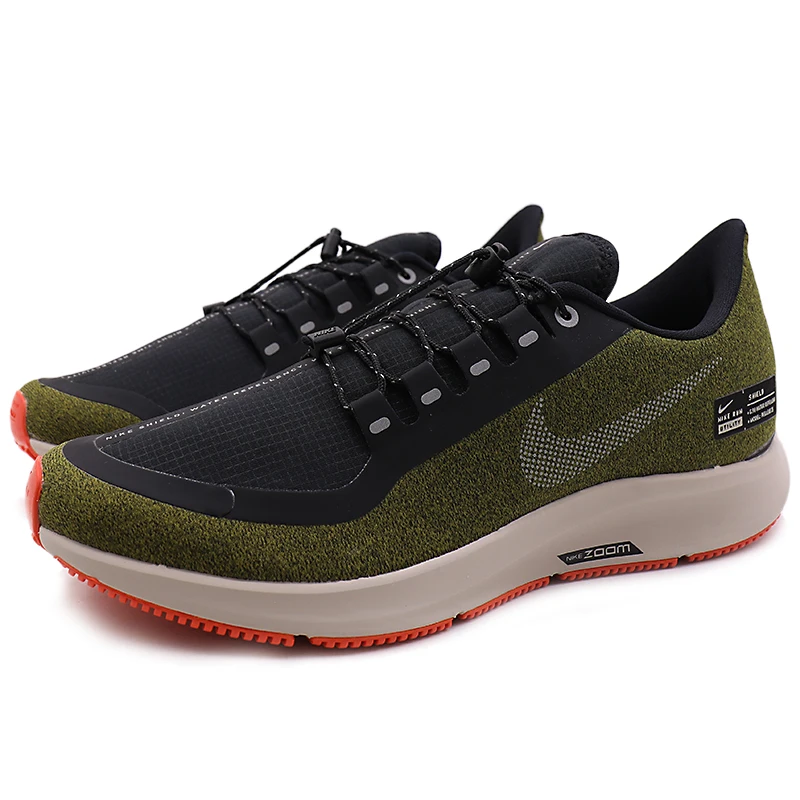 Original NIKE AIR ZM PEGASUS 35 SHIELD Men's Running Shoes Hot Anti-slip Sneakers