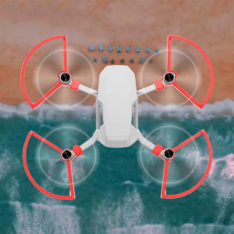 Buy for Mavic Mini Quick Release Anti-Collision Protective Ring Propeller Guards Remote Control Rocker Protector for Mavic Mini Dron