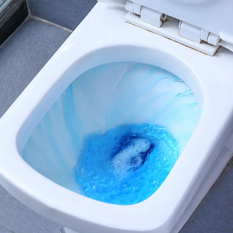 

Foaming Cleanser Autoile Automatic Toilet Cleaner Magic Flush Bottled Helper Blue Bubble Amazing
