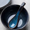 Japanese Style Ceramic Spoon Household Soup Spoons Cute Eating Drinking Spoons Serving Spoon For Kitchen Supplies 4PCS ZL361 ► Photo 3/6