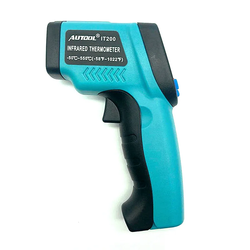Digital Termômetro Infravermelho Orelha Testa Não Contato Temperatura Gun Display Led Bateria
