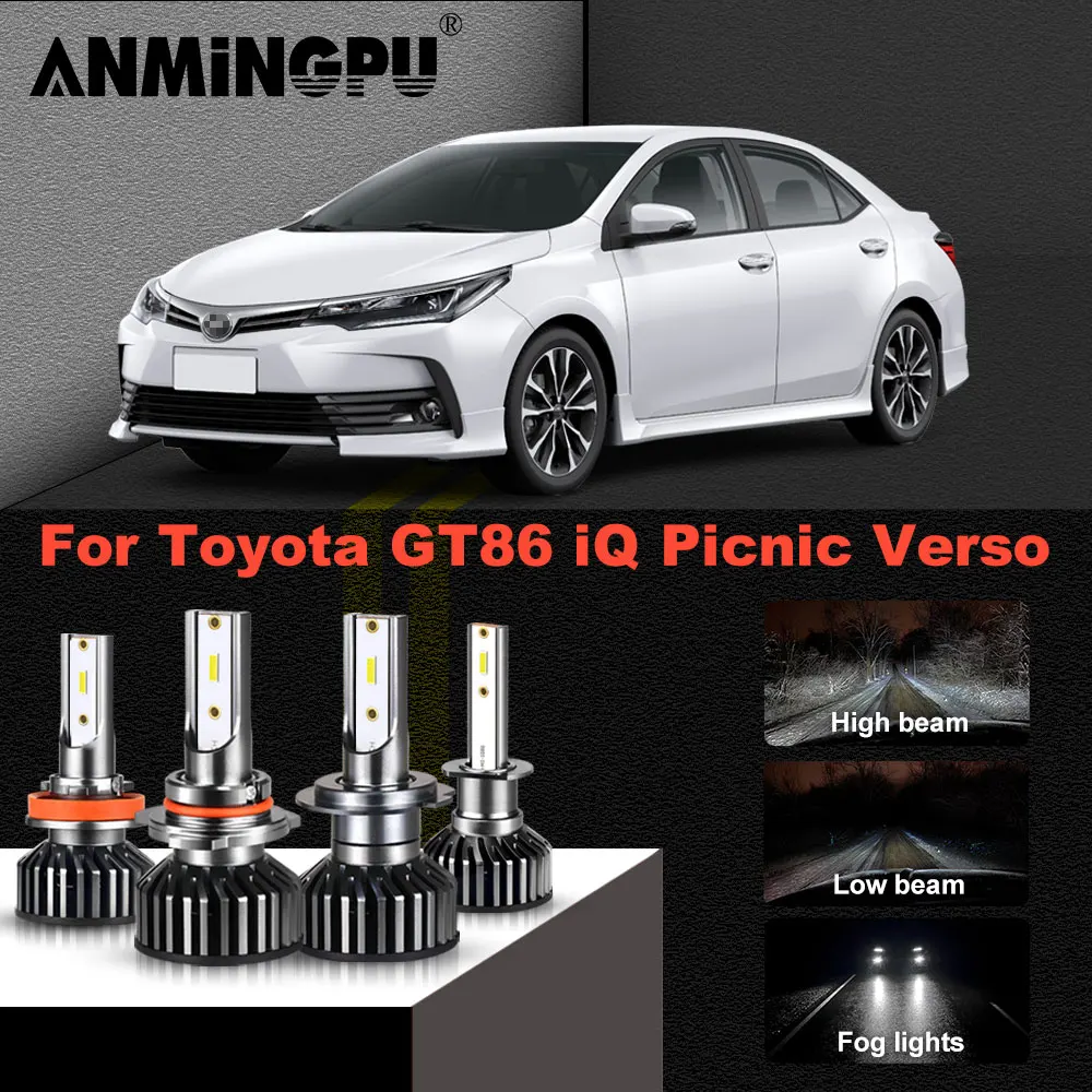 Led Headlight For Toyota GT86 iQ RAV 4 Supra Verso Led Headlight Kit