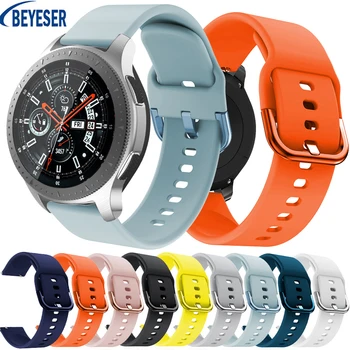 

22mm new silicone Replacement Watch strap For Samsung Gear S3/Galaxy 46mm Frontier/Classic smart Sport Watch Band strap bracelet