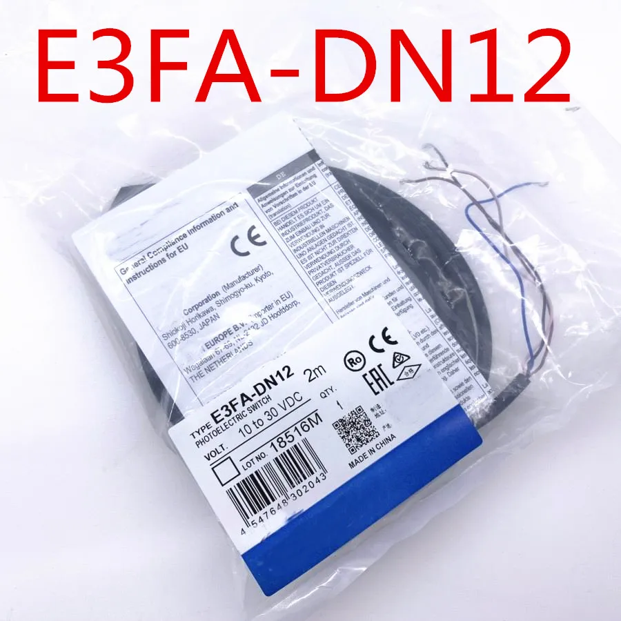 E3FA-DN12 и фотоэлектрический датчик