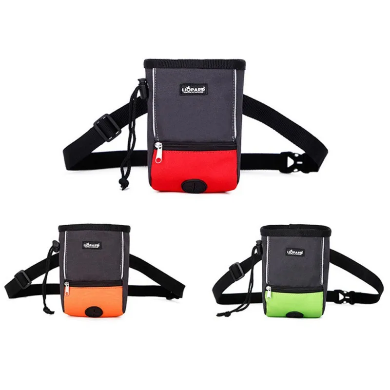 

Mini Outdoor Dog Training Snack Bag Portable Adjustable Wear Resistance Large Capacity Puppy Snack Reward Waist Bag Pet Supplies