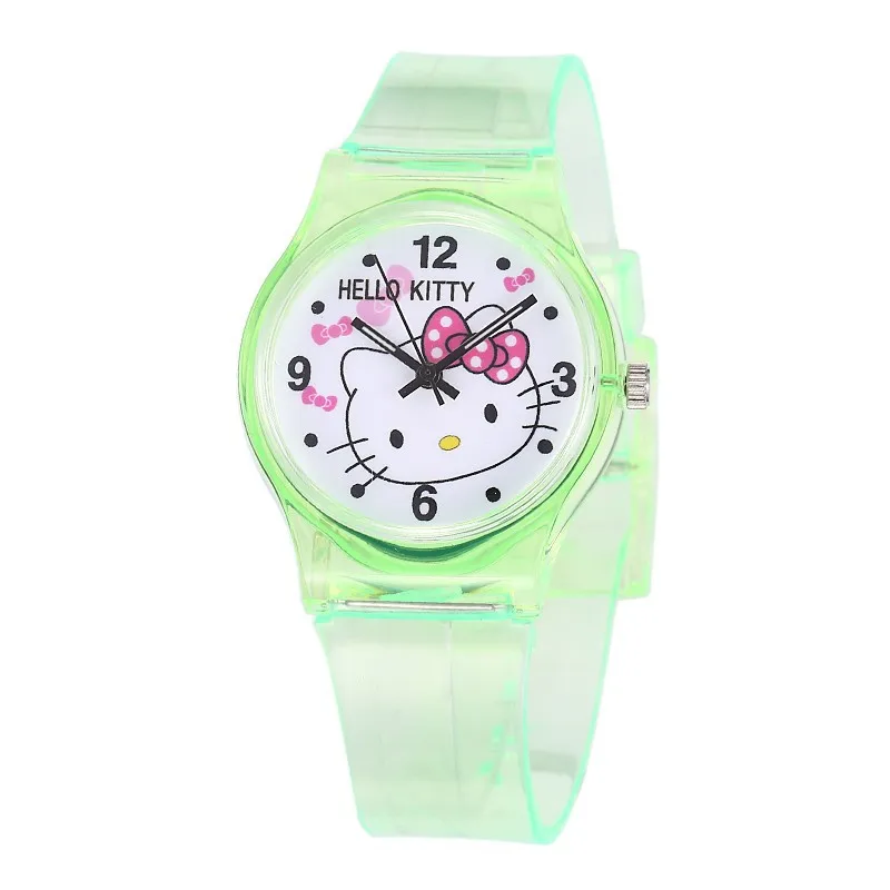 Детская стильная футболка с изображением персонажей видеоигр силиконовый ремешок часы для девочек часы Hello kitty Для женщин дети мальчик детские часы Saats детские часы Relogio Infantil