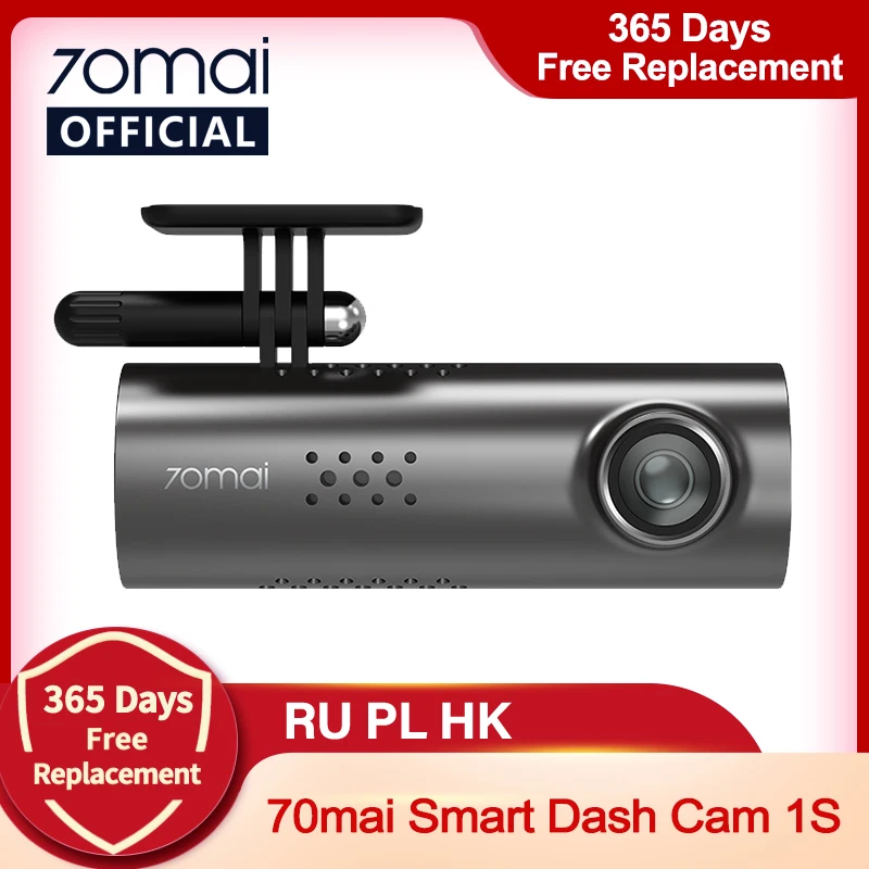 Видеорегистратор 70mai Smart Dash Cam 1S 1080P ночное видение Wi Fi|Видеорегистраторы| |