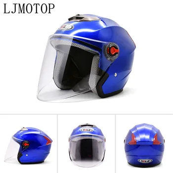 

Motorcycle Open Face Helmet Moto Modern Helmet Electric Bicycle Helmet For Honda CB1100 GIO CRF1000L AFRICA TWIN CBF 1000 CB600F