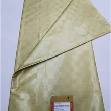 4 ярда Горячая жаккардовое платье ткань Базен riche brode bazin brode ароматный Базен для мужчин или женщин ткань