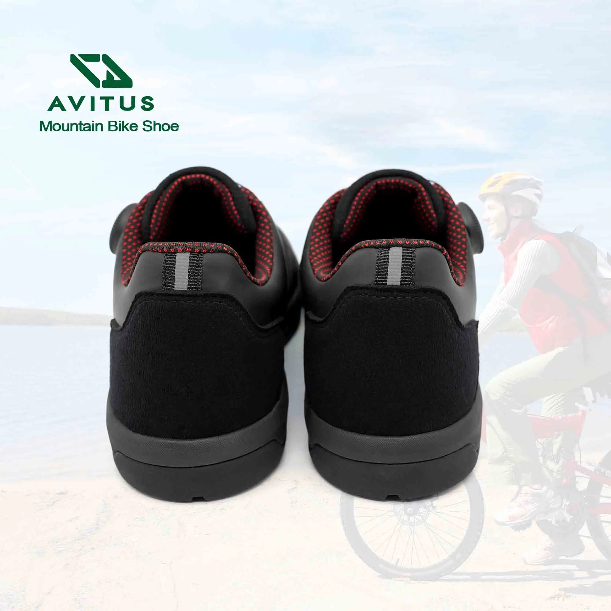 AVITUS továrna zapatillas MTB bota plochý pedál guma podrážka pro enduro svobodné jet DH vláčet jízdní muži tenisky bicyle cyklistika boty