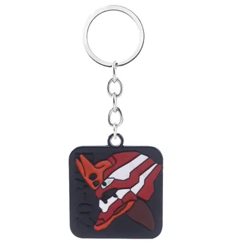 

Evangelion Unit 02 Neon Genesis EVA Hard Enamel Keychain Pins Metal Alloy Fashion Jewelry Lapel Pins Badges Accessories