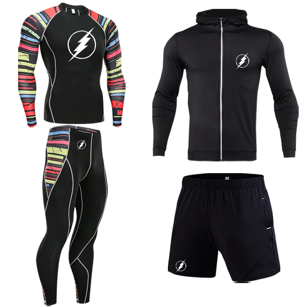 Men's winter tight thermal underwear men's outdoor sports function breathable training cycling thermal underwear long suit